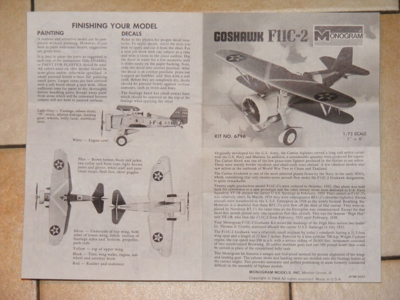 [Monogram] Curtiss F-11C2 Goshawk Dscf2528
