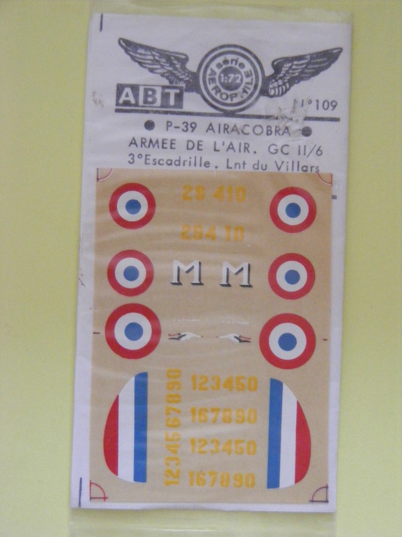 Abt n° 109, P-39Q Airacobra GC II/6, 3e escadrille Lt de Villars, France 1944 Dscf3016