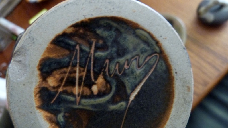 Un service a café en grés de jean marie Maure 1920 ... P1090712