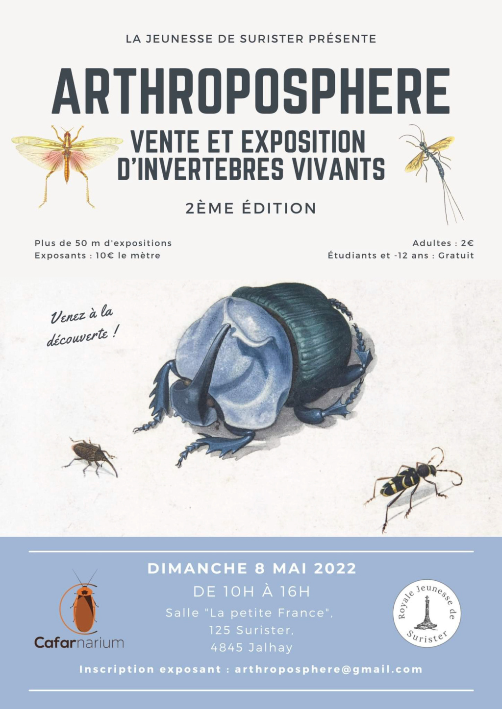 Arthroposphère - Bourse insectes vivants  52e3be10