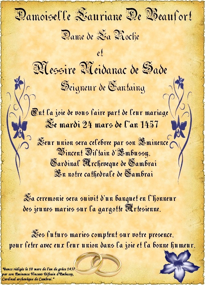 Mariage de Neidanac et de Lauriane Banc13