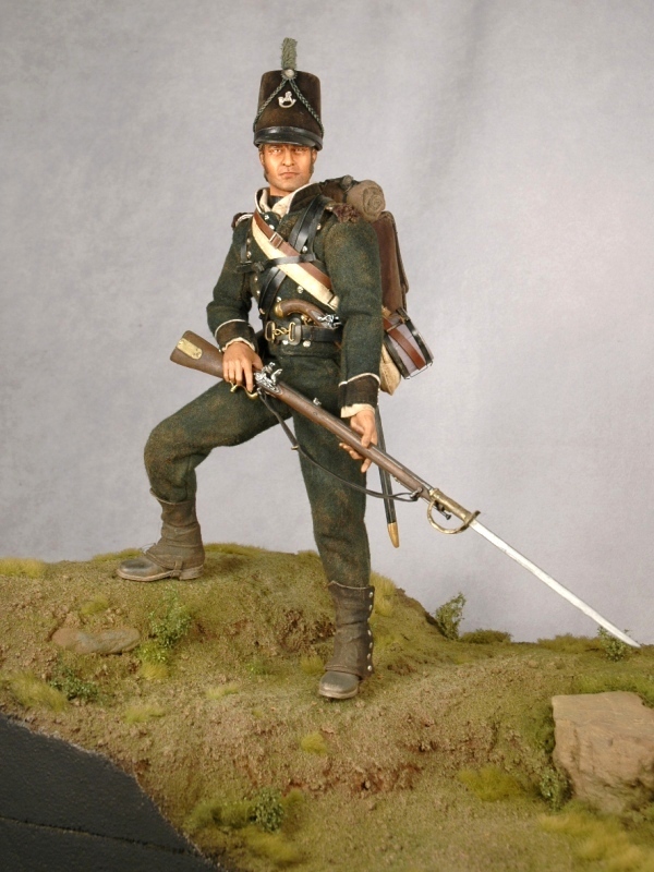 Figurine N° 24 : 95th Rifles, Fuentes de Oñoro (egonzinc) Dsc_5411