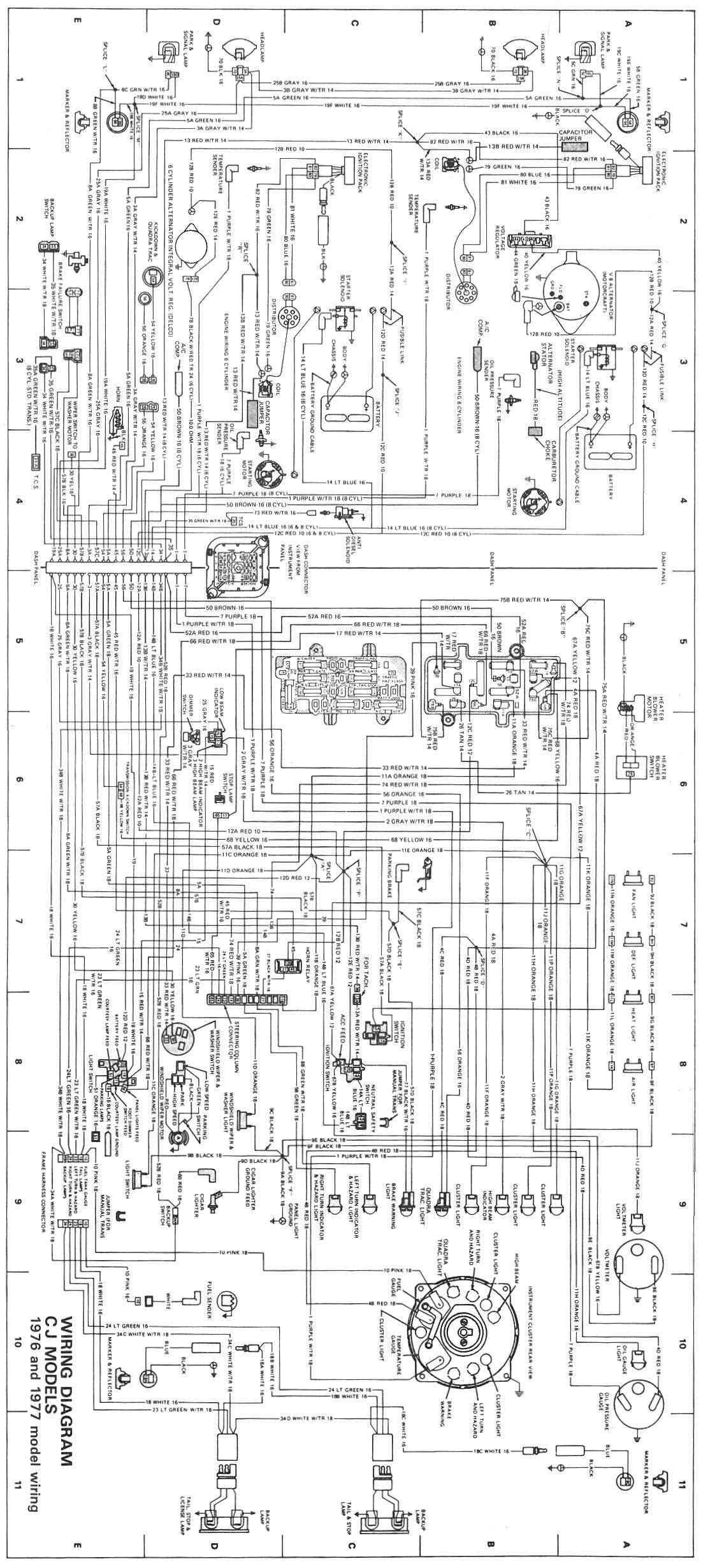 Diagramme électrique CJ 1976/1977 Cj-wir12