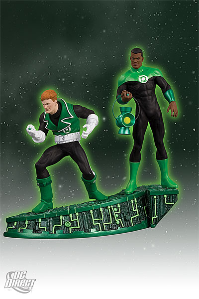 GREEN  LANTERN  :  LEGACIES  MULTI - PART  STATUE : PART 3 : JOHN  STEWART and GUY  GARDNER  Statue 13901_10