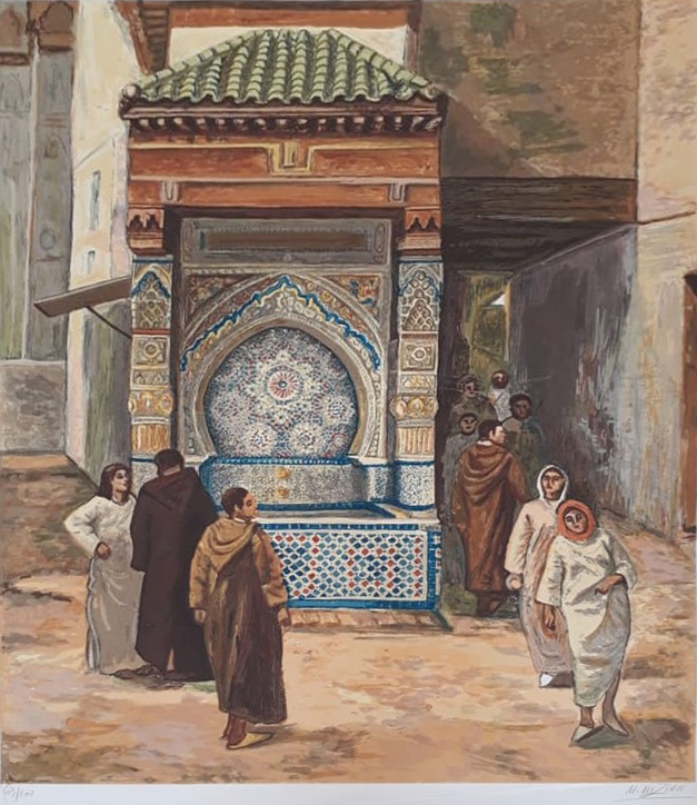 Peintures Artistiques Orientalistes    2 - Page 16 Meriem10