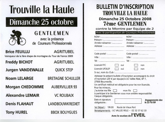 GENTLEMAN TROUVILLE--France-- 25.10.2009 Bullet10
