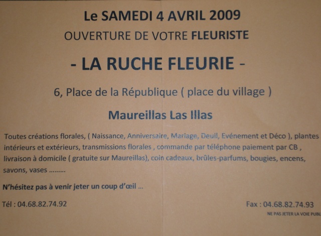 Fleuriste "La Ruche Fleurie " Dscn2513