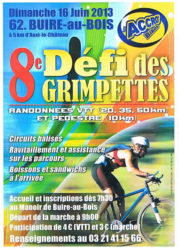 8ème Défi des Grimpettes 16 Juin ( 62) Affich11