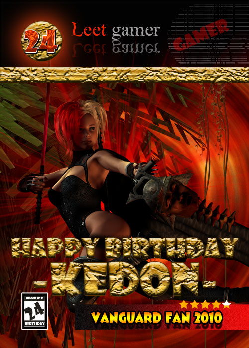 Happy b-day kedon Ked10