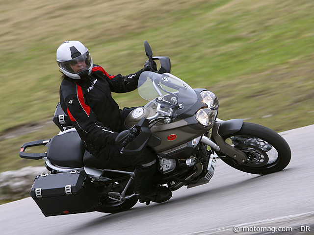 Moto Guzzi 1200 Stelvio NTX - 2009 - éssais Moto-g10