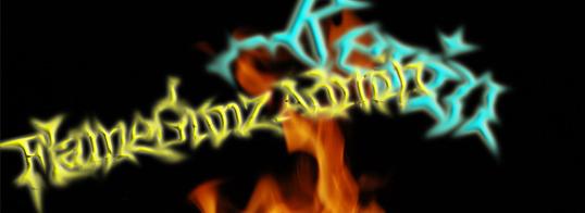 THE FLAME GUNZ MALE STAFF JACKET Flame10
