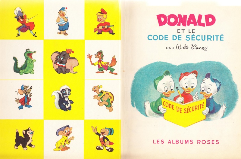 Les éditions originales des albums roses Donald10