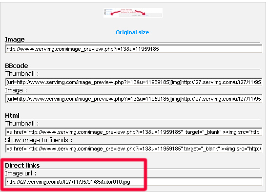 How to include pics on your post using http://www.servimg.com Tutor012