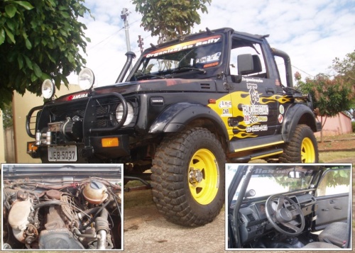 Suzuki Samurai, ano 1993/1994, Azul Samura10