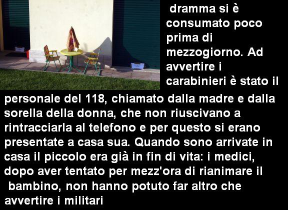 Madre uccide figlio di 4 anni C_0_st22