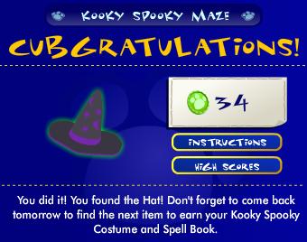 The Kooky Spooky Maze Screen70