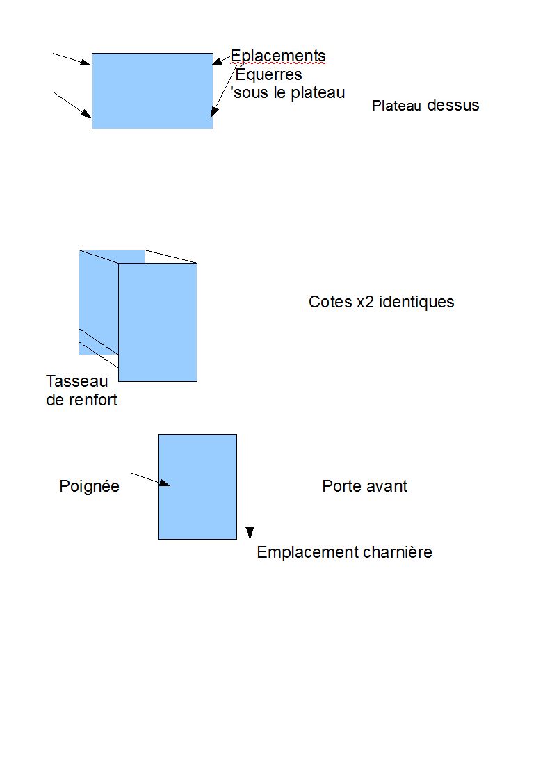 Construire un meuble pour cacher une machine a laver trop visible dans un petit espace (salle d eau) Meuble10