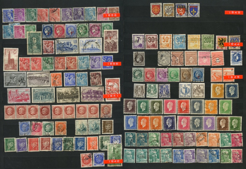 vendre une collection de timbres Timbre12