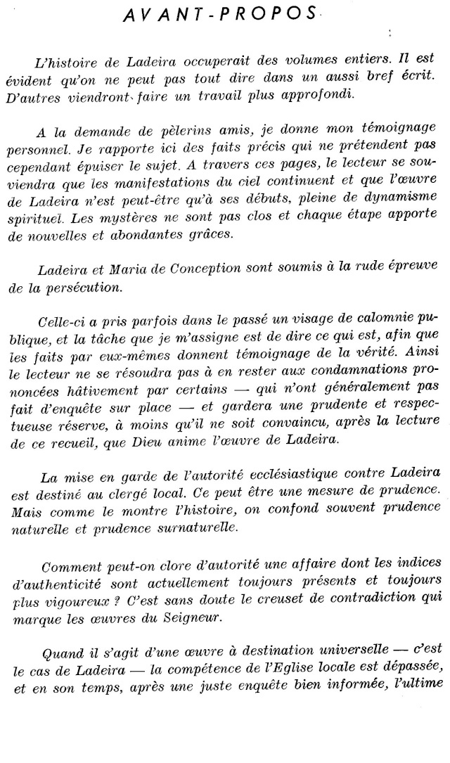 LADEIRA AU PORTUGAL - CONTINUITE DE FATIMA - BILBAO Dossie97