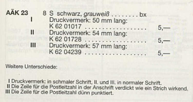 post - Drucksorten der Post - Nachsendungsantrag Druckv10