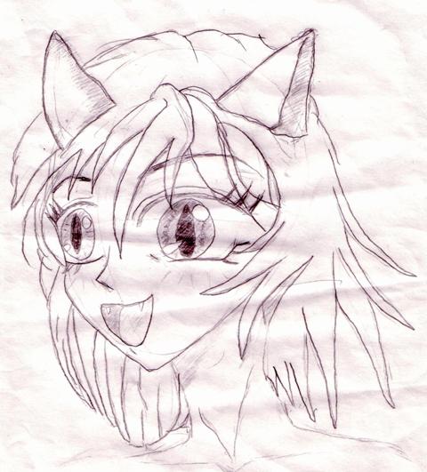 Catgirl sketch Catgir10