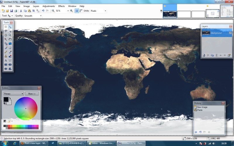 Making a globe Globe210