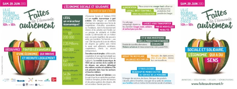 Samedi 29 JUIN 2013 : Fête de l'Économie Sociale et Solidaire avec bon nombre d'animations, à Villeneuve d'Ascq !  Ess_au11