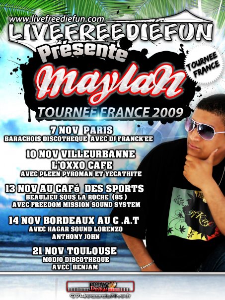 Tournée de Maylan en France Novembre 2009 Maylan10