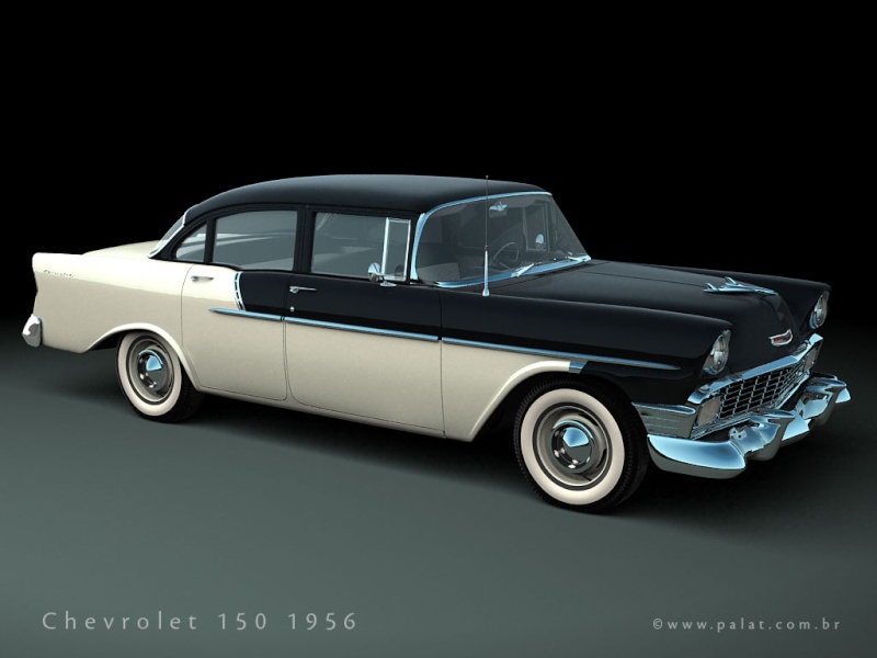 Chevy 1956 - Bel Air e outros Bel_ai22
