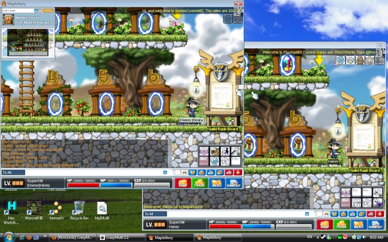 2 maplestory at once XD 2_mapl10