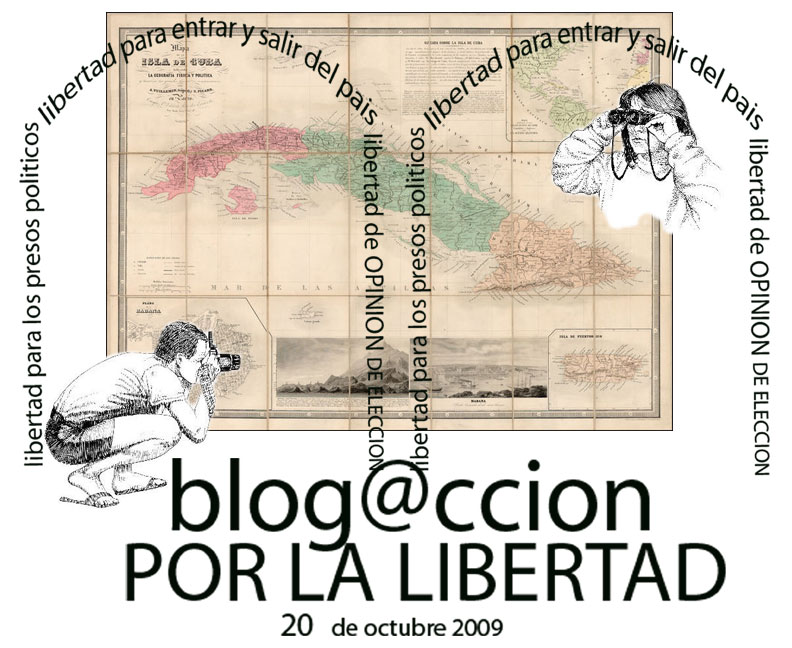 El martes 20 de octubre-LLamado Web por la libertad de cuba Blogac10