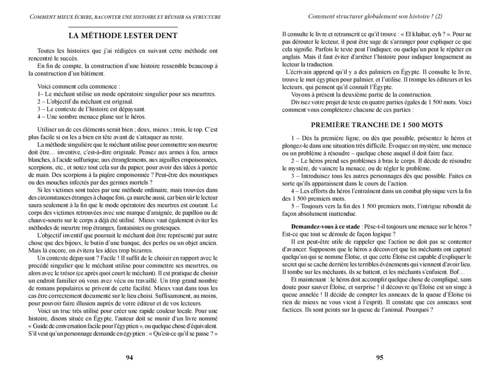 ROMAN D'AVENTURE. Méthode Lester Dent. Conseils Michaels Moorcock. La carte. L_aven15