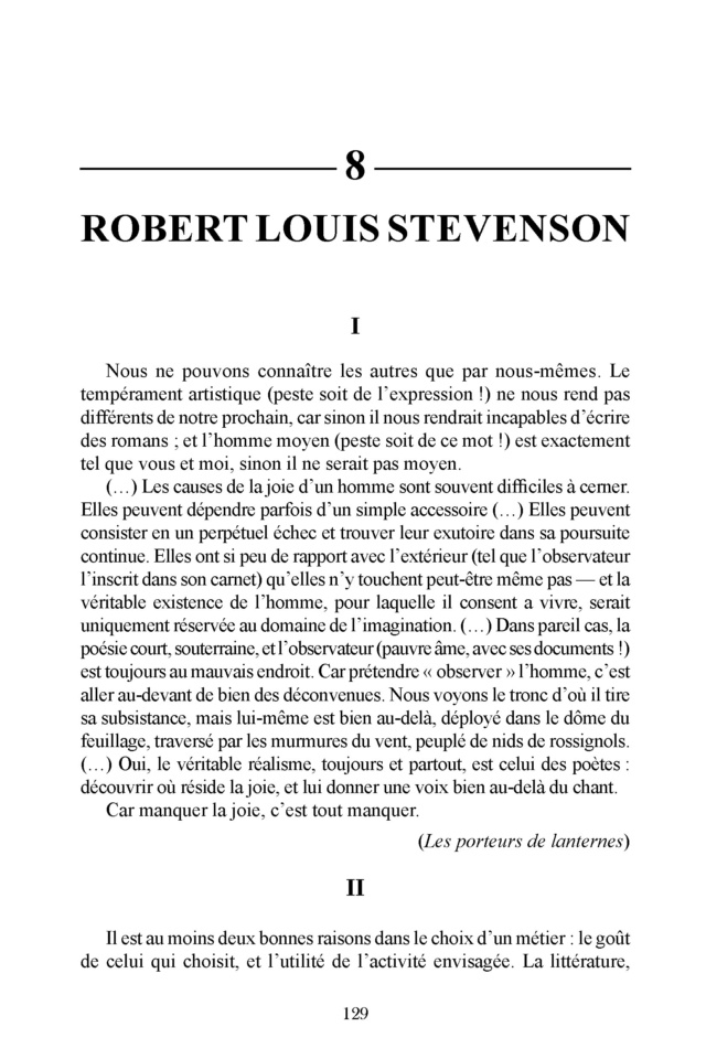 MÉTHODES ET CONSEILS. Robert Louis Stevenson. Steven10