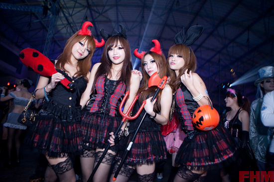 Halloween party from FHM Taiwan 1111