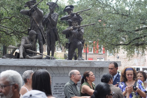 Haitian Monument unveiled in Franklin Square 49269910