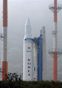 SKorea to launch 1st rocket; eyes on NK response Ikk10