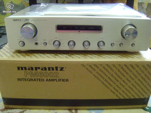 Marantz PM6002 integrated amp (Used) 34256011