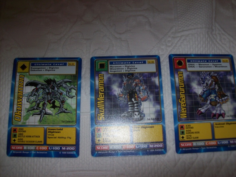 Deck de cartas Digimon da série 1 100_1230