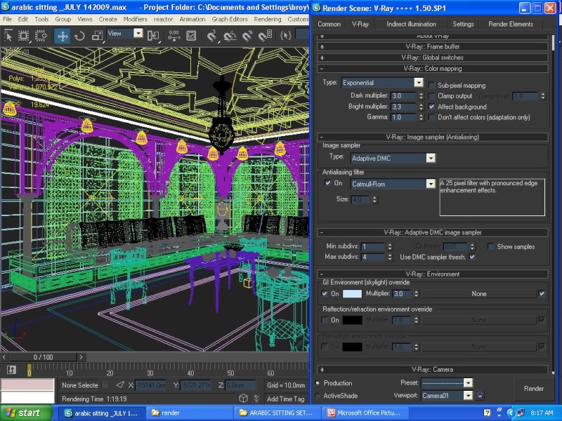 arabic sitting Vray_s10