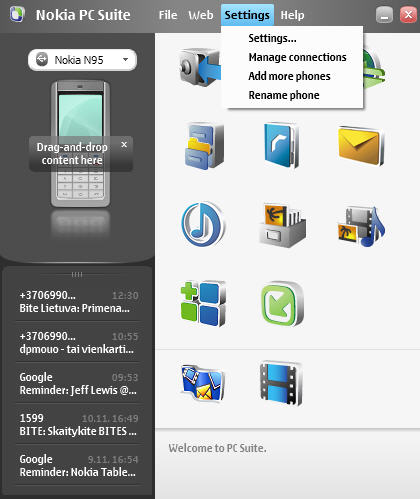 Nokia PC Suite 7.1.26.0 | Son Sürüm - Türkçe Nokiap11