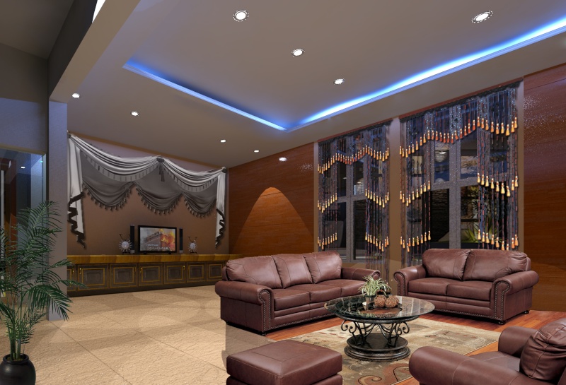 Interior Perspective..office project Revit_11