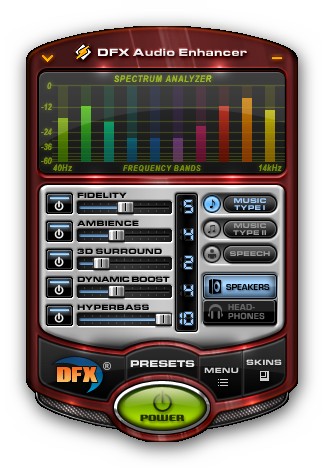 برنامج مضخم الصوت الرائع DFX AUDIO Enhancer 9.205 في اخر اصدار مع الكيجين Oououo10