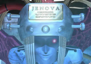 ¿Que pone en el casco de Jenova? Jenova11