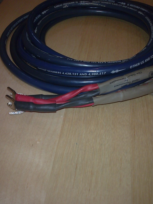 Cardas Crosslink 1S speaker cables (Demo) Image022