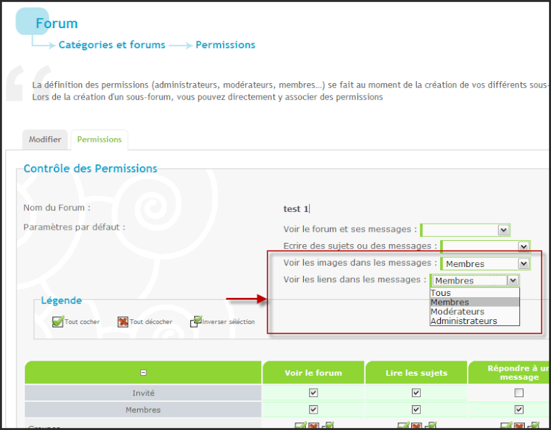 Comment permettre aux visiteurs de voir les images du forum? 17-09-18