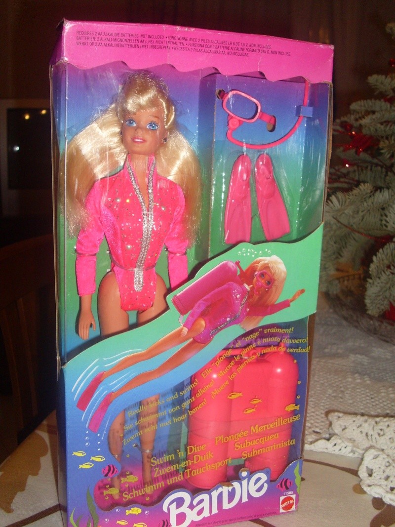 BARBIE SUBACQUEA con ACCESSORI DEL 1993 della MATTEL NUOVA E MAI APERTA Img_2918
