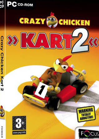 Crazy Chicken Kart 2 مضغوطة بحجم 141 ميجا على اكثر من سيرفر 146