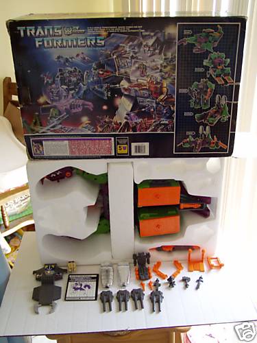 VENDO - G1 Tranformers "BASE DISTRUCTOR" Decepticon Scorponok - Scorpion Zarak (1987) della GiG (MIB) Comple11