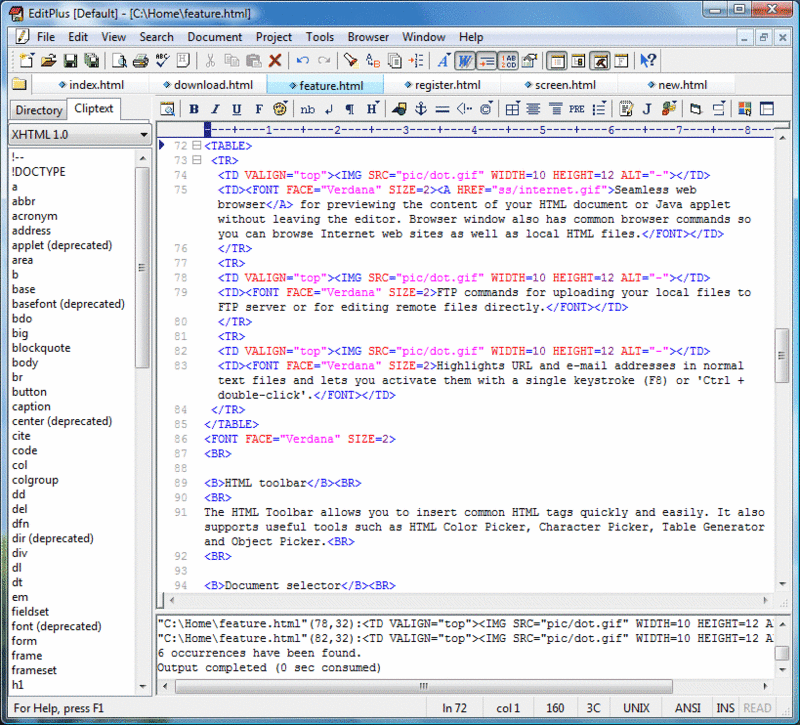 Html editor =EditPlus 3.0.323 Editpl10