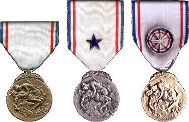 Médaille de la reconnaissance Francaise Recofr10